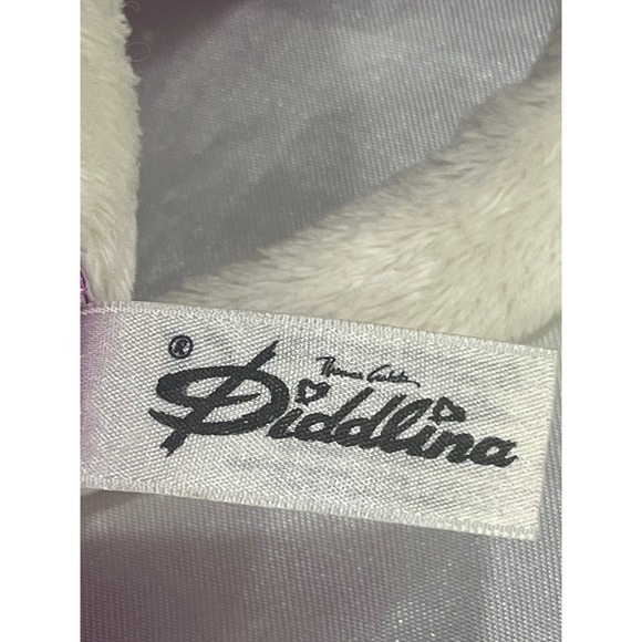 Vintage Thomas Goletz Diddl Maus Diddlina ballerina‎ mouse Purple plush Depesche - Picture 11 of 16